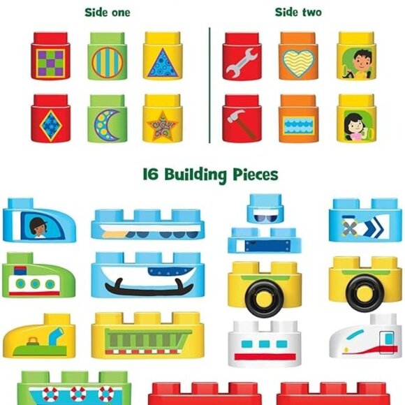 Leapfrog Leap Builders Blocks Soar and Zoom Vehicles For Age 2+ New in Box - Picture 10 of 16